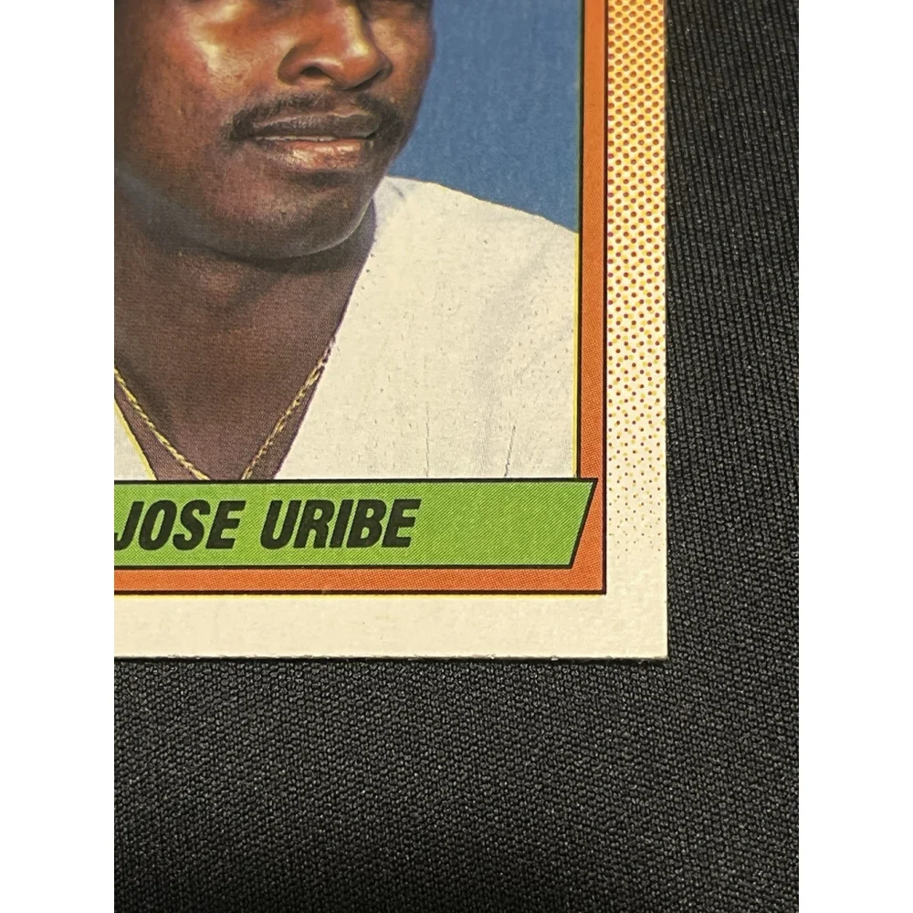 1990 Topps Jose Uribe San Francisco Giants Card #472